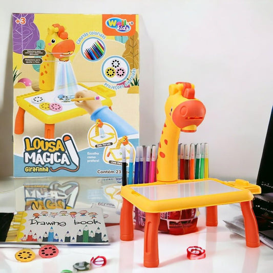 🦒 طاولة عرض سحرية على شكل زرافة ✨