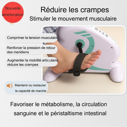 Mini Vélo d'Exercice Électrique — Pour Mains et Pieds (زوج ملاين و ميا)  🌟