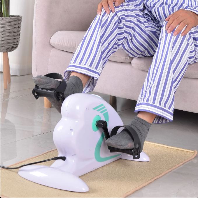 Mini Vélo d'Exercice Électrique — Pour Mains et Pieds (زوج ملاين و ميا)  🌟