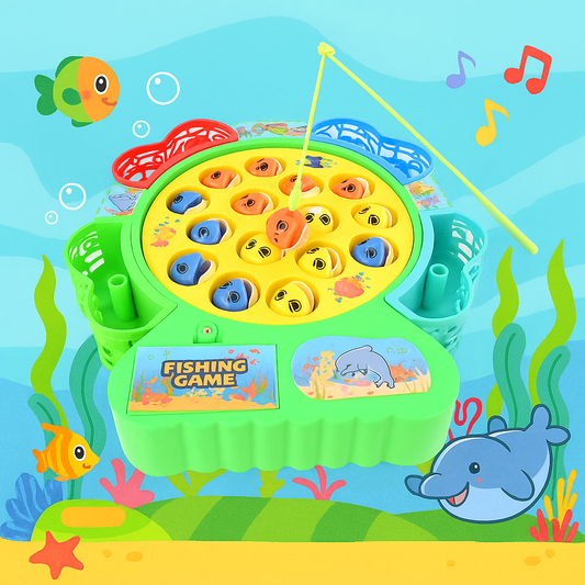 🎣 لعبة صيد السمكة للأطفال 🦕